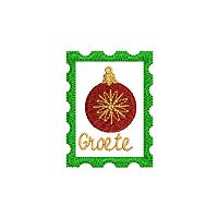 Groete borduurontwerp sonder lussie