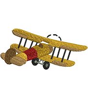 Embroidery design of a small aeroplane
