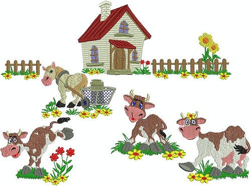 Image of petfunkycowscene.jpg