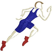 Embroidery design of a sprinter.jpg
