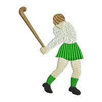 Embroidery design of a girl playing hockey.of petsporthockey01200.jpg