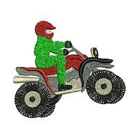 Embroidery design of a four wheel motor cycle.jpg
